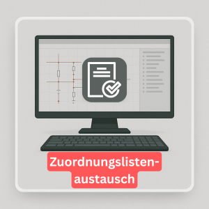 Schema Zuordnungslistenaustausch zwischen Siemens TIA Portal und EPLAN Electric P8